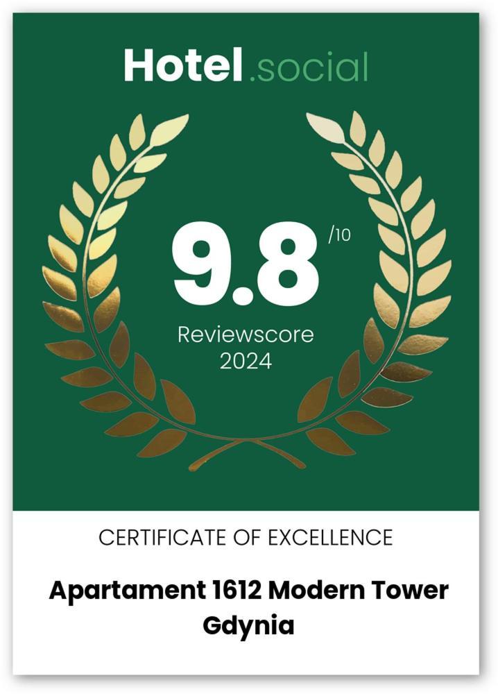 Apartament 1612 Modern Tower Gdynia Exterior photo