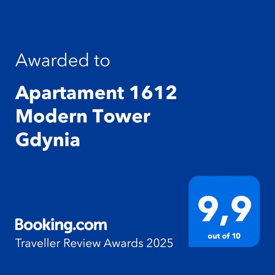Apartament 1612 Modern Tower Gdynia Exterior photo